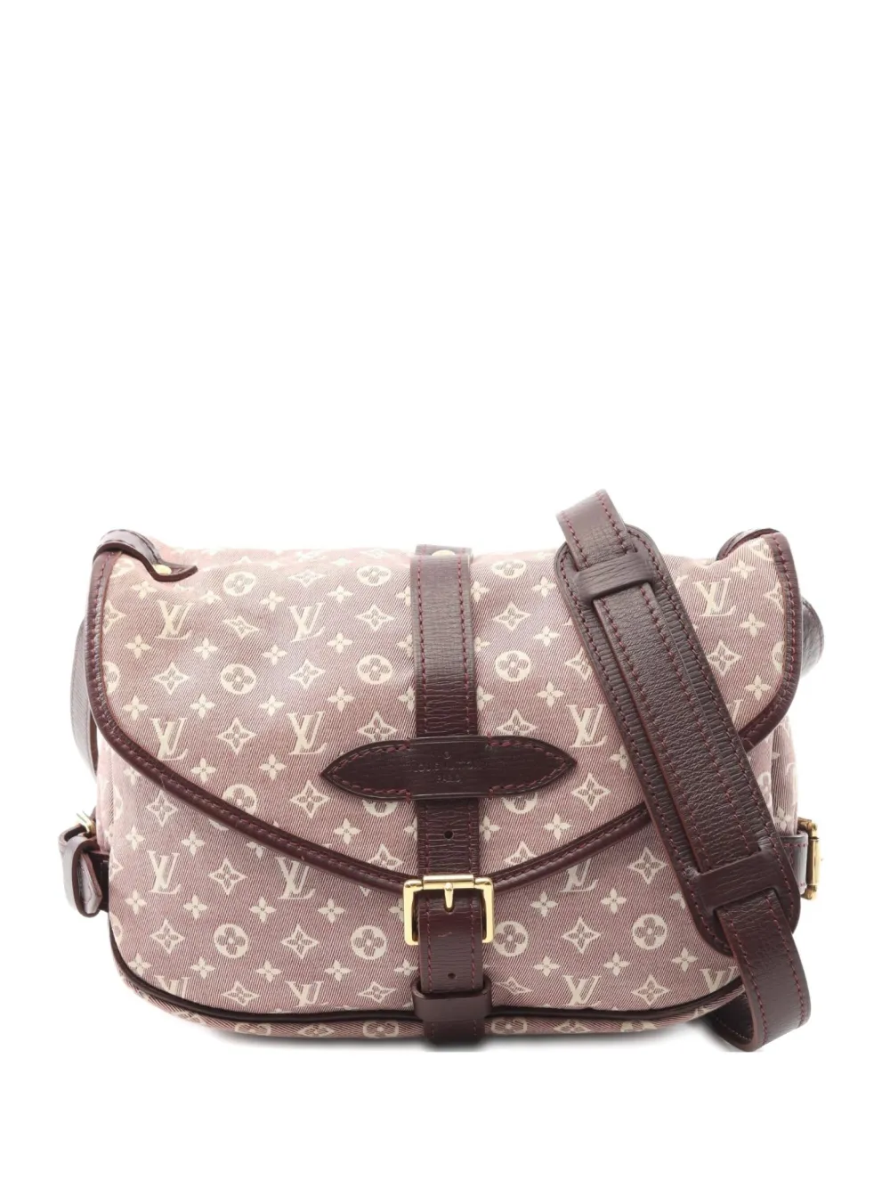 Louis Vuitton Pre-Owned 2012 ソミュール PM モノグラム ショルダーバッグ - レッド Louis Vuitton Pre-Owned 2012 ソミュール PM モノグラム ショルダーバッグ - レッド