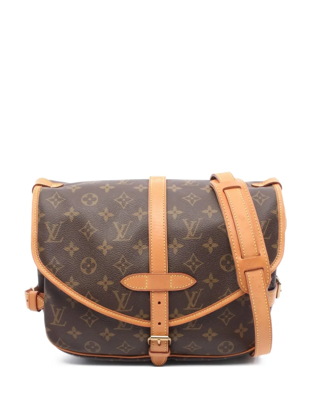 Louis Vuitton Pre-Owned 2001 Saumur 30 shoulder bag | Brown | Image 1