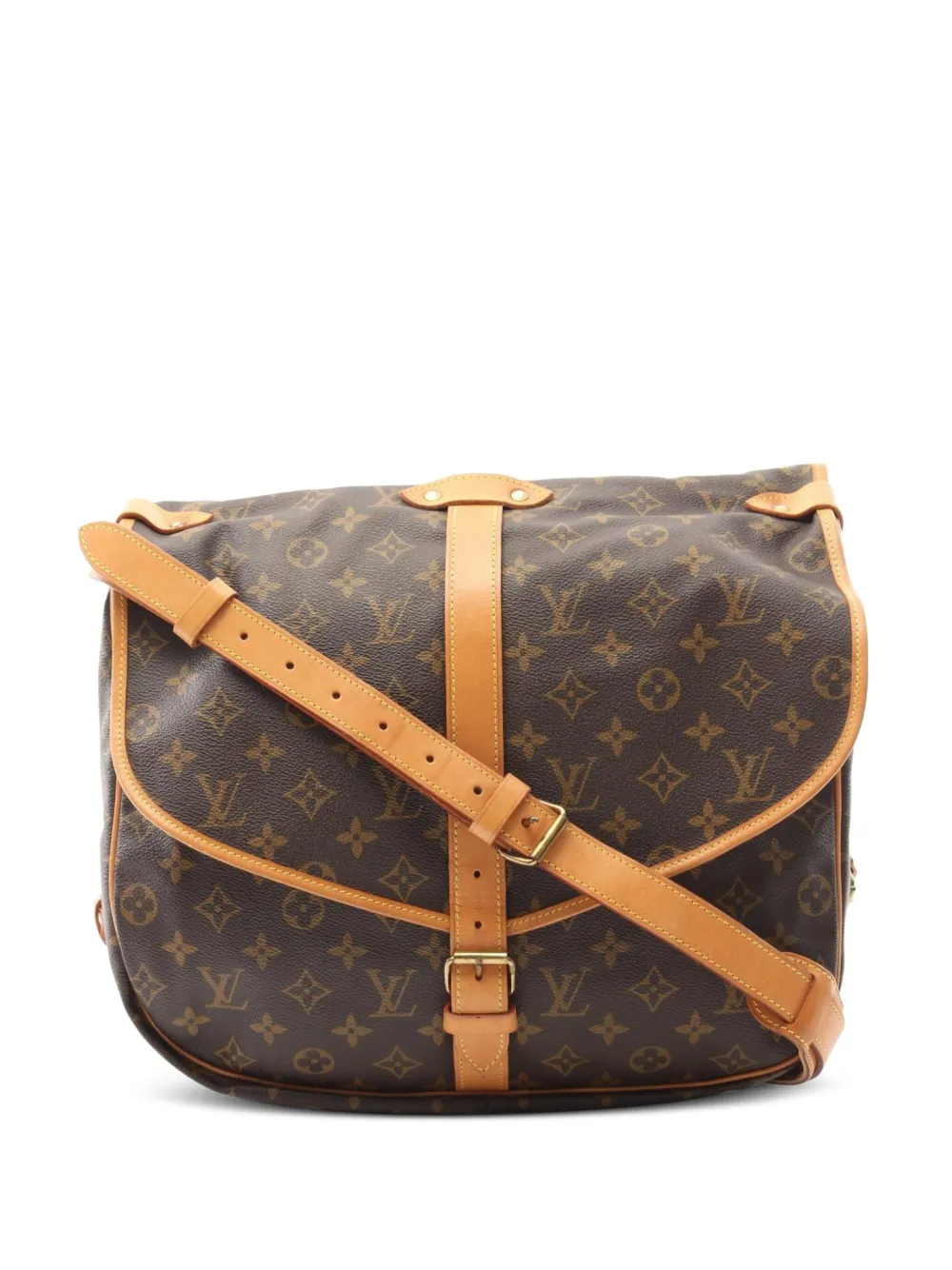 Louis Vuitton Pre-Owned 1987 Saumur 35 shoulder bag | Brown | Image 1