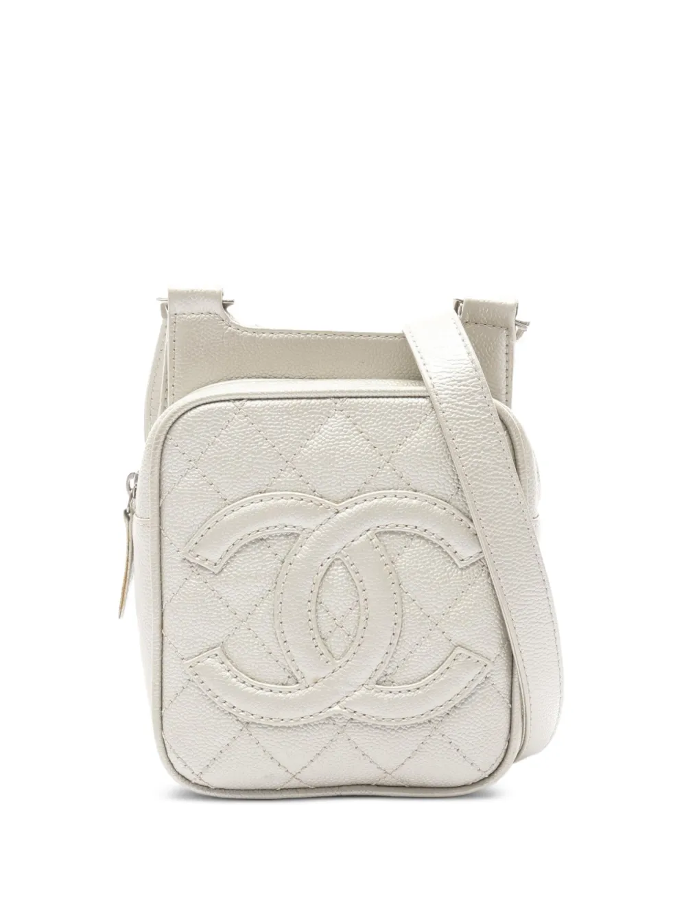 CHANEL Pre-Owned 2005-2006 マトラッセ ショルダーバッグ - ニュートラル CHANEL Pre-Owned 2005-2006 マトラッセ ショルダーバッグ - ニュートラル