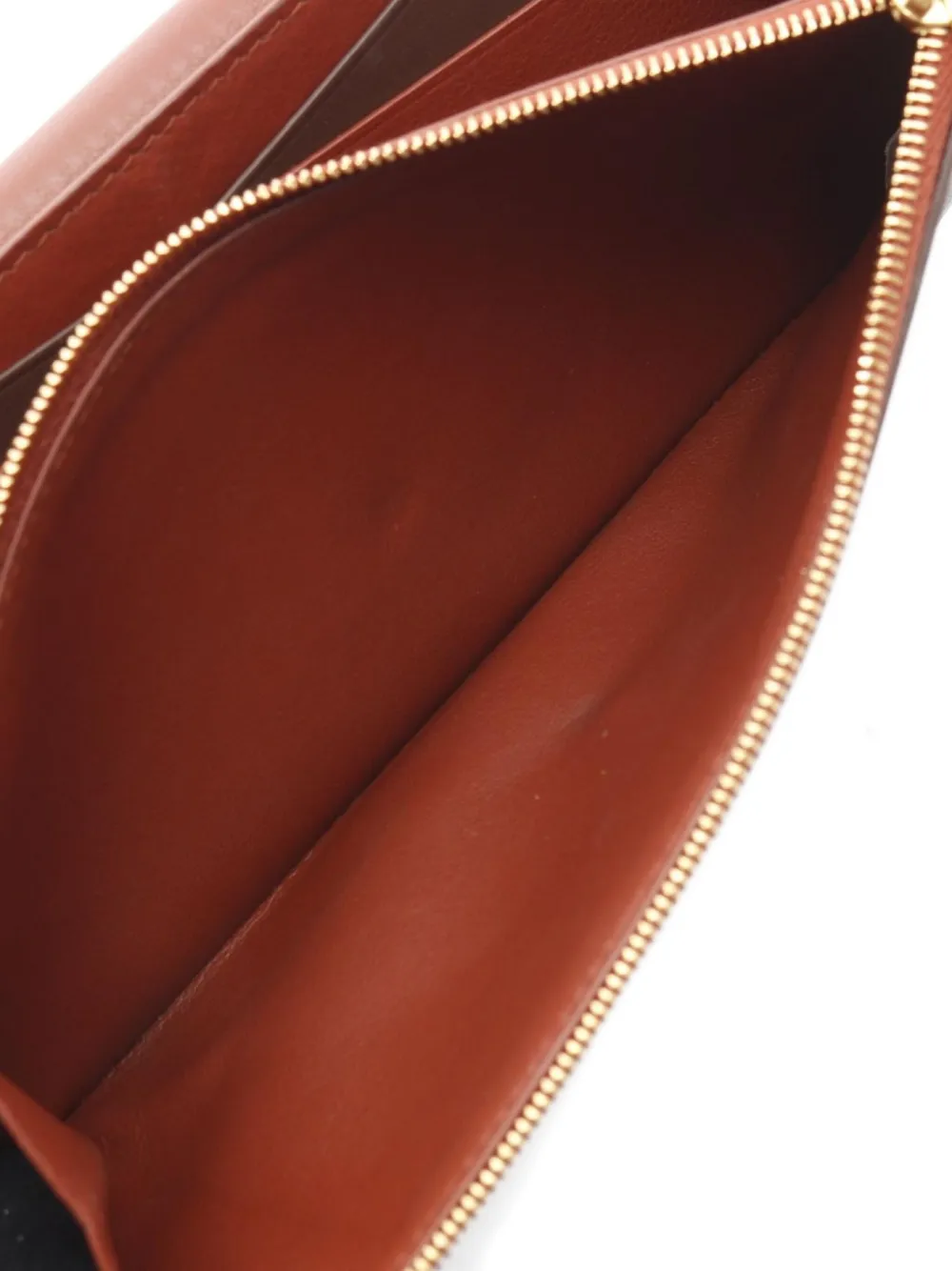 Pre-owned Bottega Veneta 2000s Bi-fold Leather Wallet In Red
