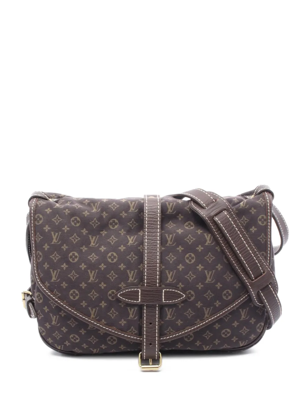 Louis Vuitton Pre-Owned 2008 Saumur shoulder bag | Brown | Image 1