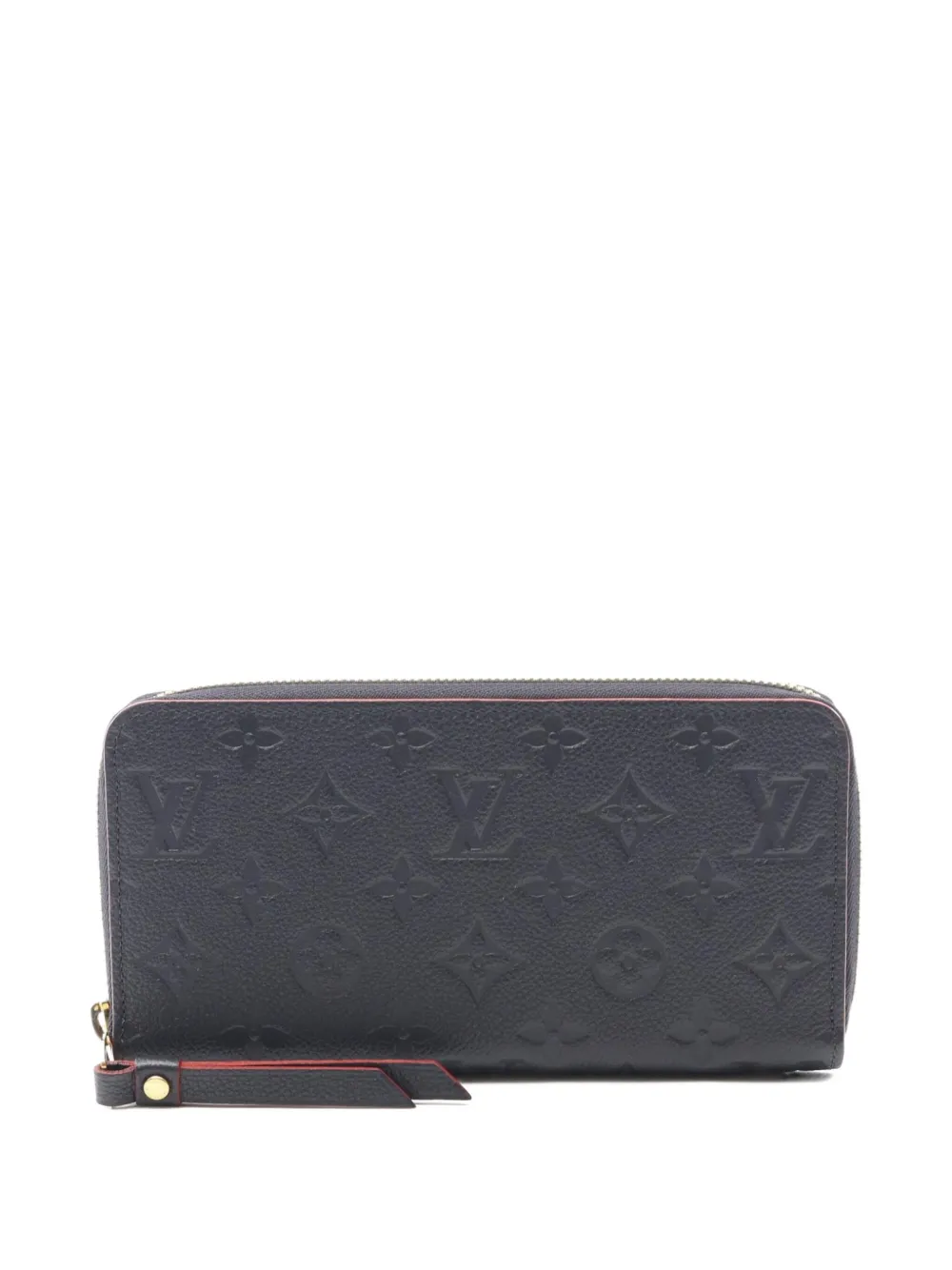 Louis Vuitton Pre-Owned 2017 monogram-empreinte zip wallet | Blue | Image 1