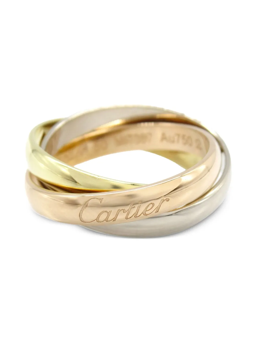 Cartier 2010s Trinity 18kt Gold Tri-Colour Ring | Gold | Image 1