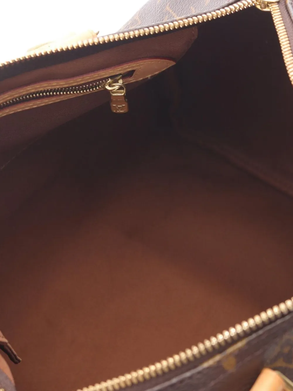 Pre-owned Louis Vuitton 2020 Speedy Bandouliere 30 Tote Bag In Brown