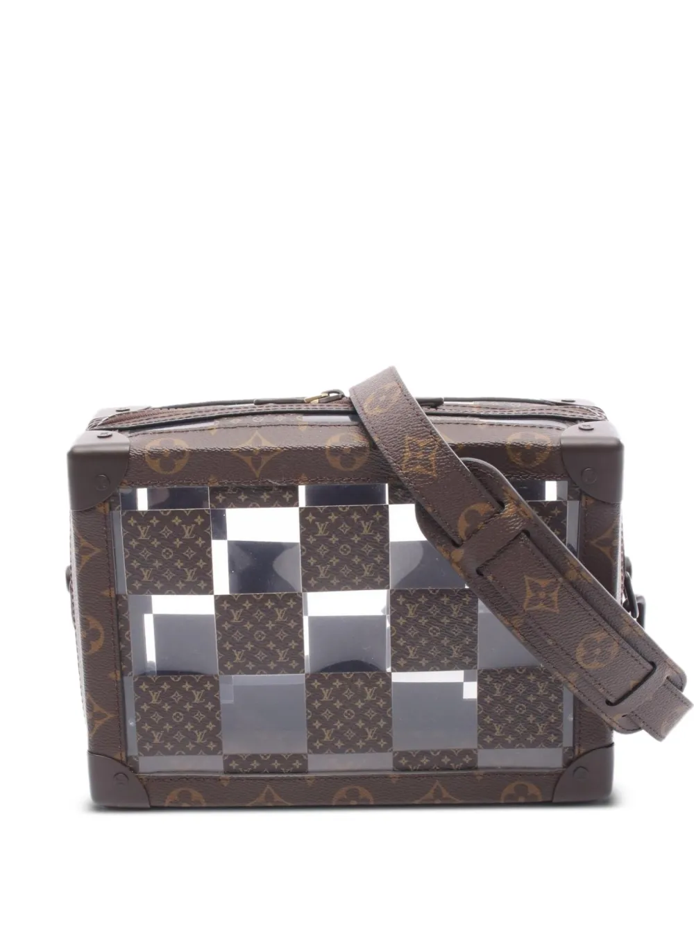 Louis Vuitton Pre-Owned 2010s ソフト トランク ショルダーバッグ - ブラウン Louis Vuitton Pre-Owned 2010s ソフト トランク ショルダーバッグ - ブラウン