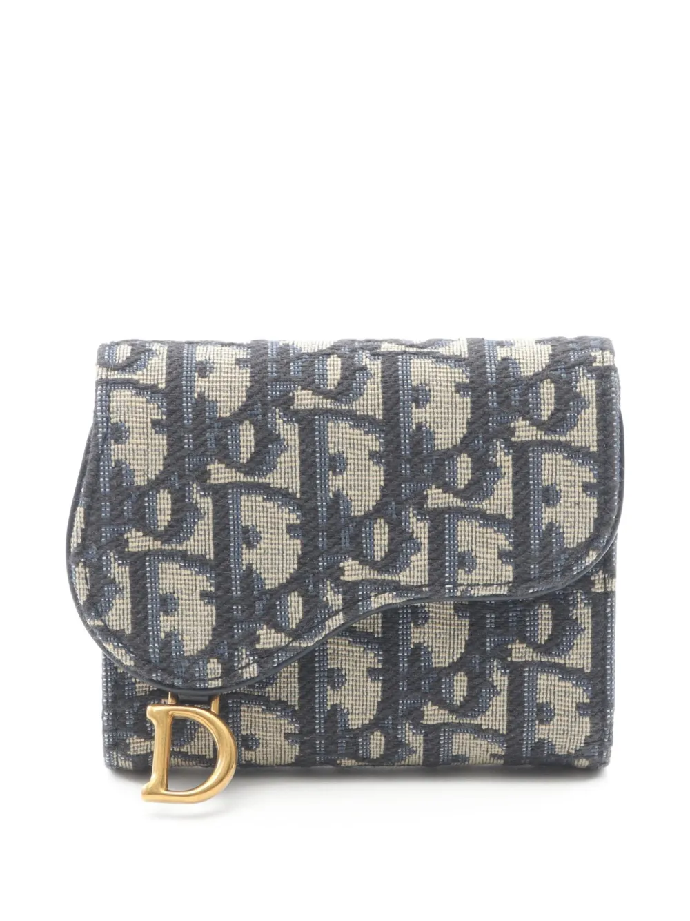 Christian Dior Pre-Owned 2010s Oblique trifold wallet | Neutrals | Image 1