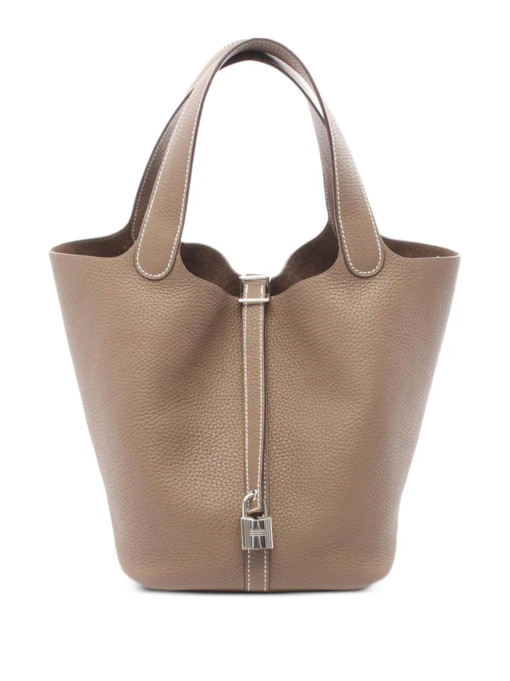 Hermès Pre-Owned 2021 Picotin MM handbag | Brown | Image 1