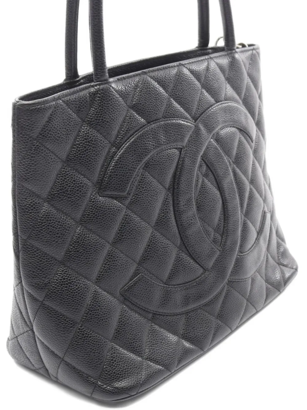 CHANEL Pre-Owned 2000-2002 caviar-leather tote bag | Pre-Owned | Image 2