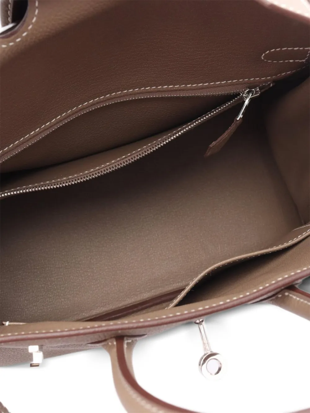 Pre-owned Hermes 2024 Birkin 25 Handbag In Brown