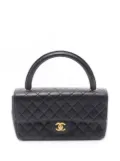 CHANEL Pre-Owned 1994-1996 matelasse top-handle handbag - Black