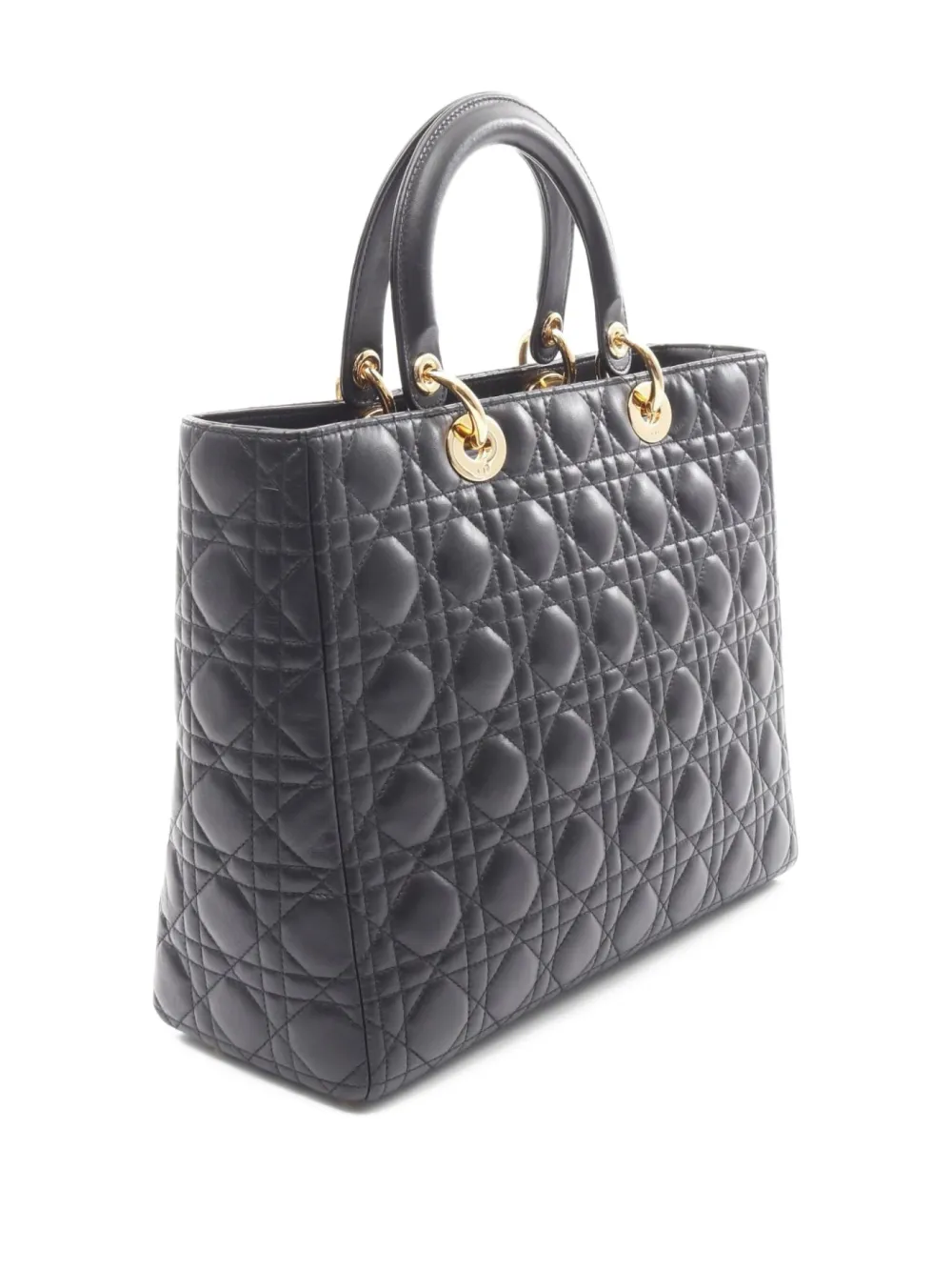 Christian Dior Pre-Owned 2010s Lady Dior leather handbag | Pre-Owned | Image 2