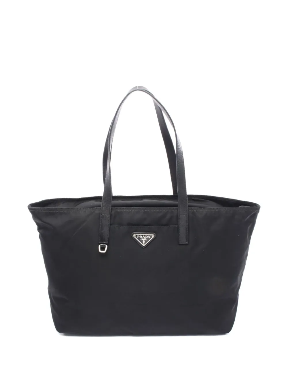 Prada Pre-Owned 2000s triangle-logo tote bag | Black | Image 1