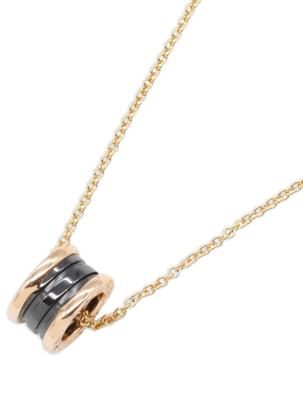 Bvlgari Pre-Owned 2010s 18K rose gold B-Zero1 necklace | Women | Image 2