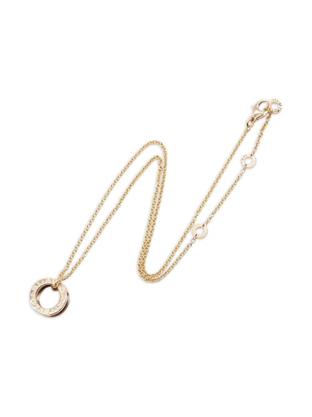 Bvlgari Pre-Owned 2010s 18K rose gold B-Zero1 necklace | Gold | Image 1