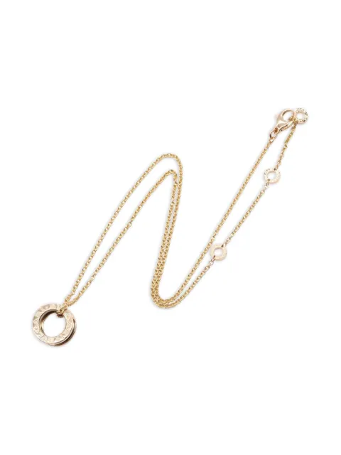 Bvlgari Pre-Owned 2010s 18K rose gold B-Zero1 necklace