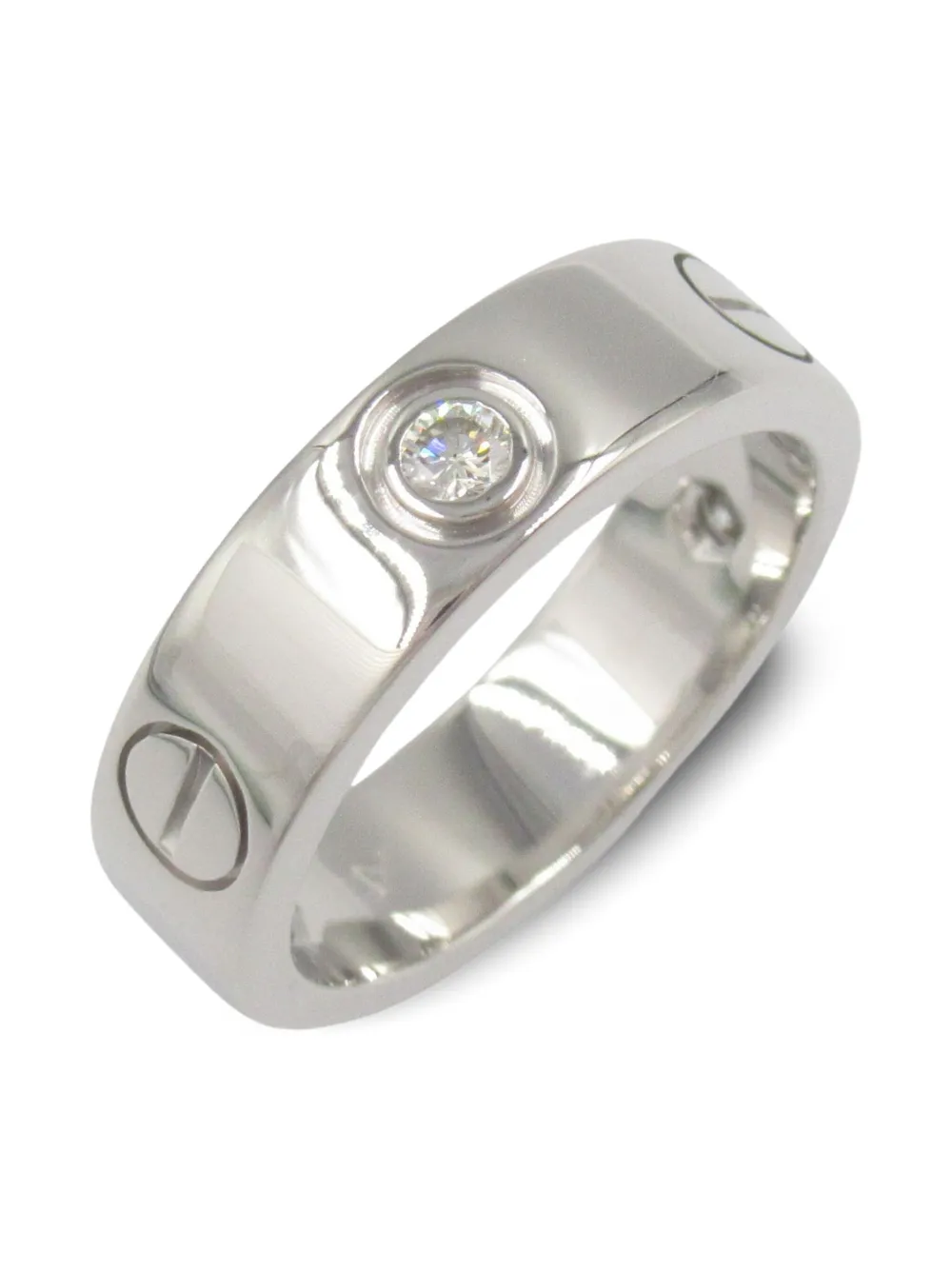 Cartier 10s 18K white gold Love diamond ring | Image 2