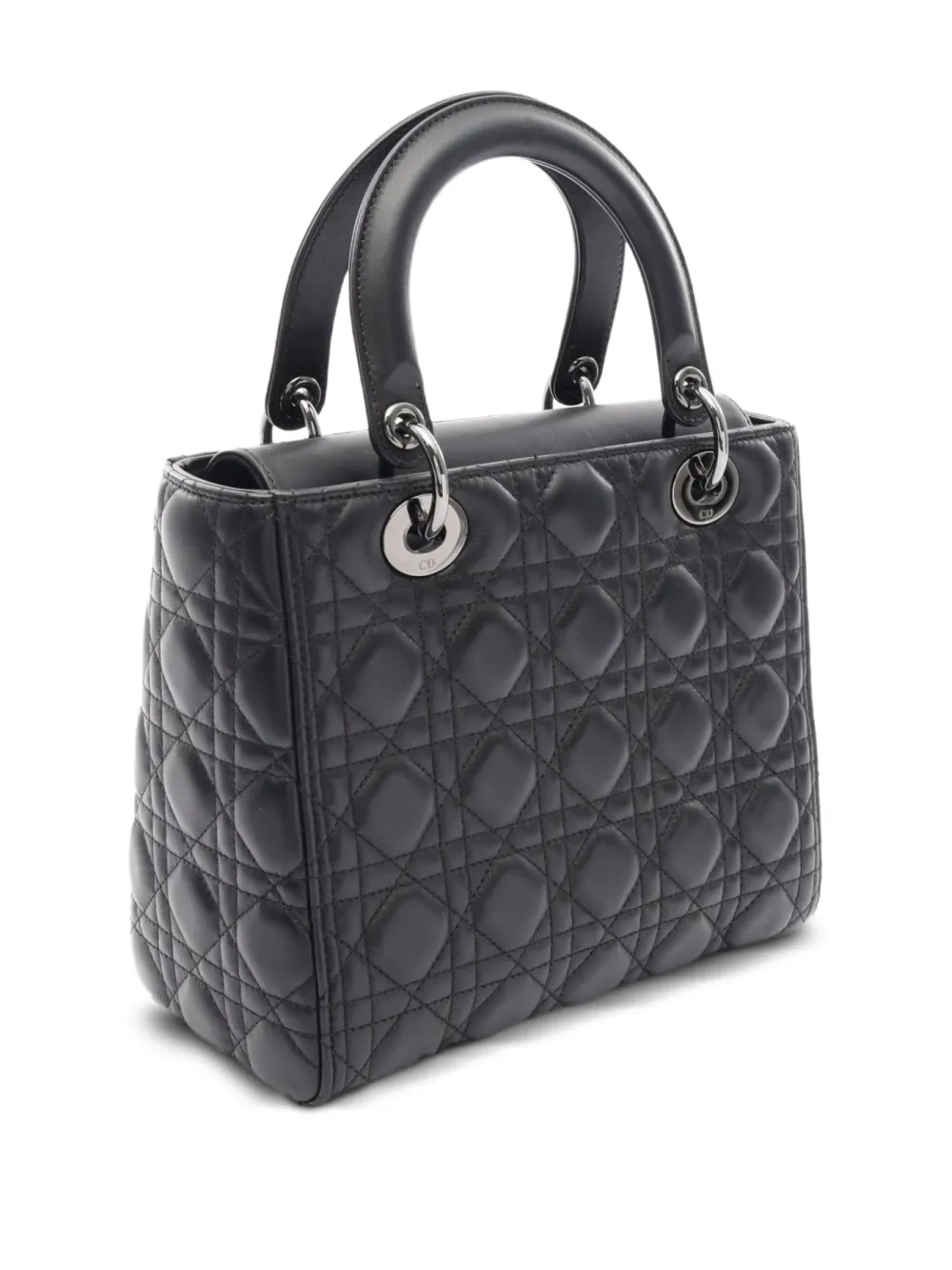 Christian Dior Pre-Owned 10s medium Lady Dior Canage tote bag | Pre-Owned | Image 2