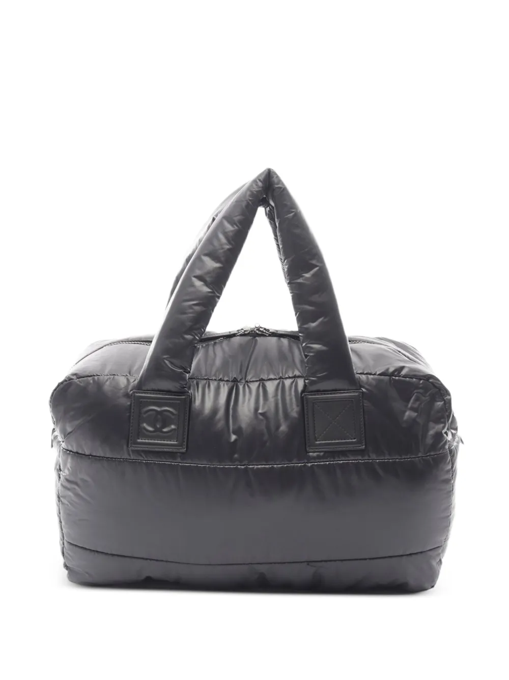 CHANEL Pre-Owned 2009-2010 quilted coco coon bag | Black | Image 1