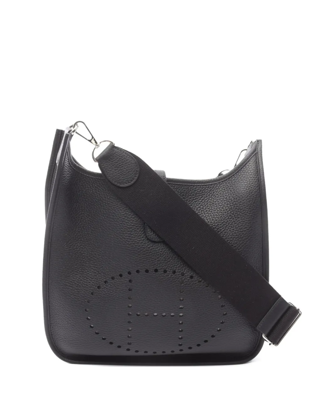 Hermès Pre-Owned 2024 エヴリン トロワ PM ショルダーバッグ - ブラック Hermès Pre-Owned 2024 エヴリン トロワ PM ショルダーバッグ - ブラック