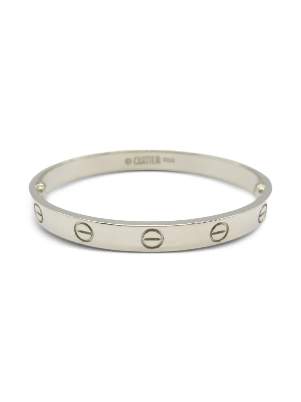 Cartier 2010s 18K white gold Love Breath bracelet | Silver | Image 1