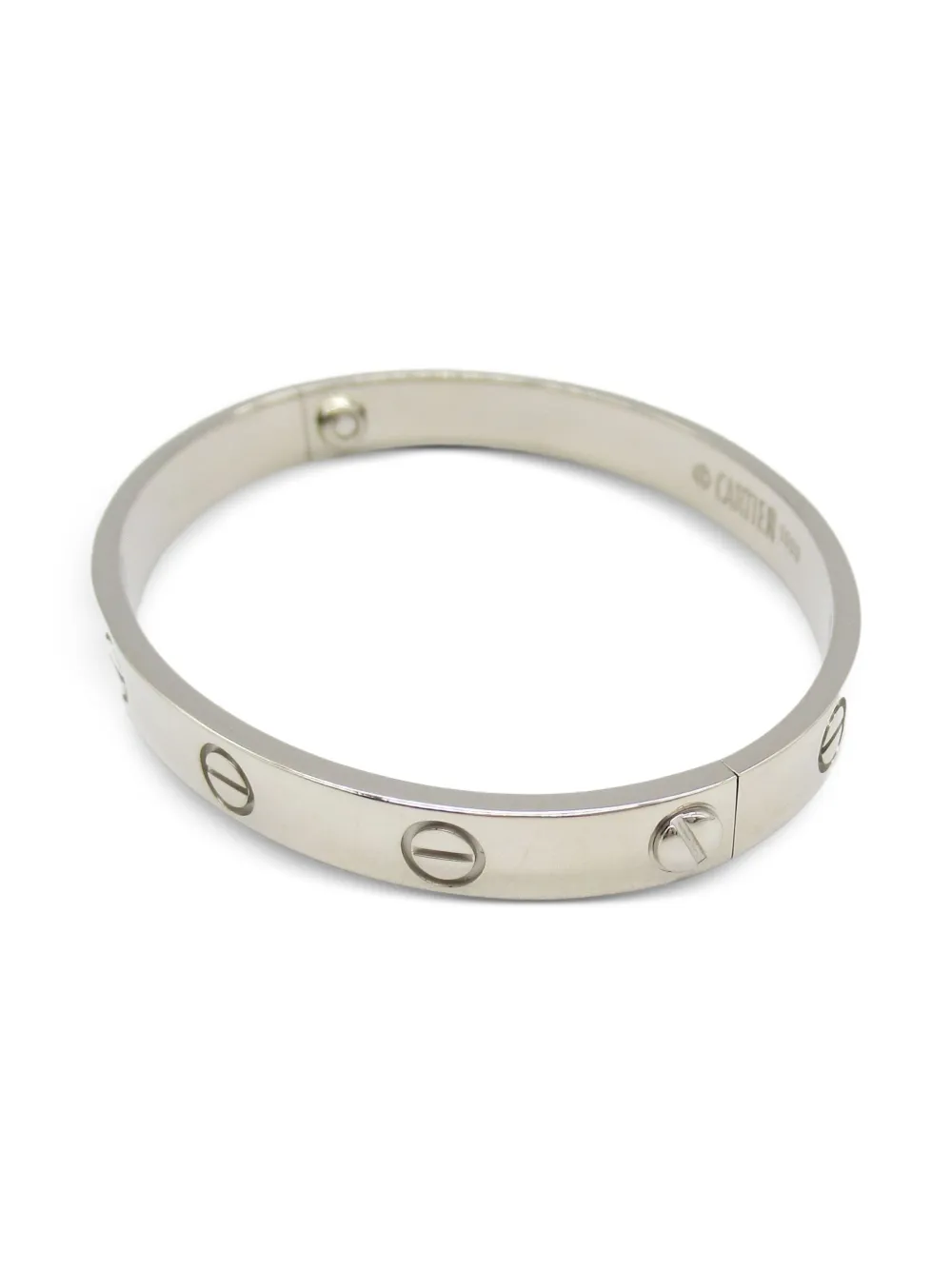 Cartier 2010s 18K white gold Love Breath bracelet | Image 2