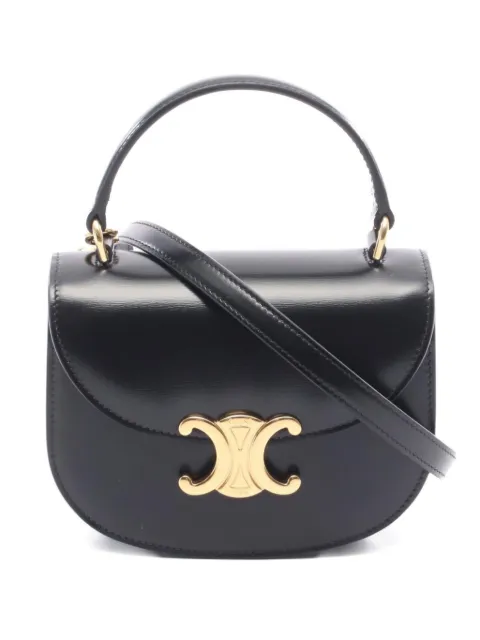 Celine Pre-Owned 2010s mini Buzas clasp handbag