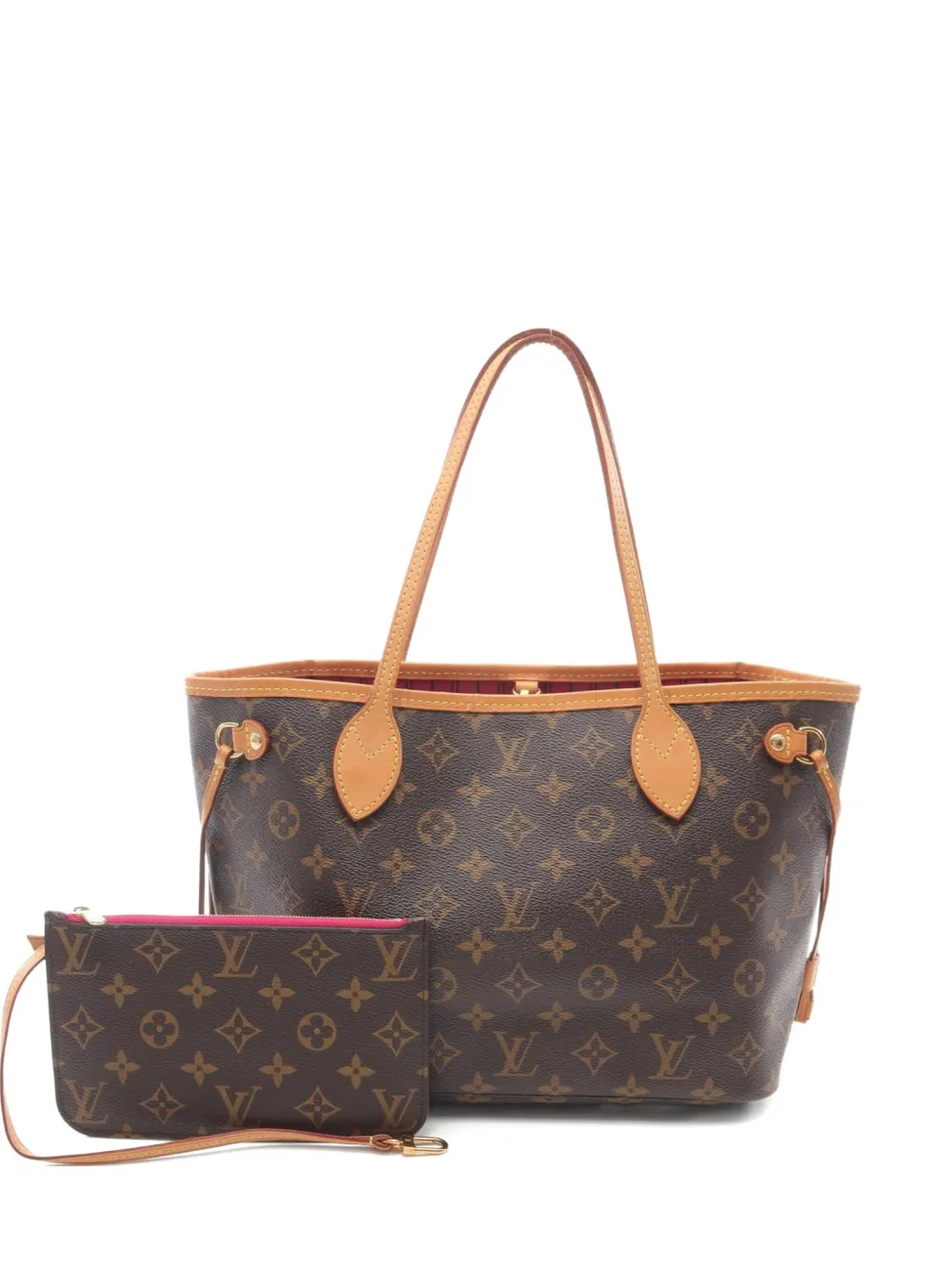 Louis Vuitton Pre-Owned 2017 ネヴァーフル PM ハンドバッグ - ブラウン Louis Vuitton Pre-Owned 2017 ネヴァーフル PM ハンドバッグ - ブラウン