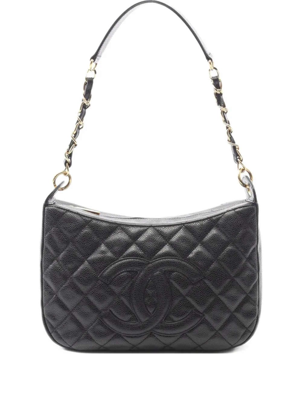 CHANEL Pre-Owned 2004-2005 matelasse chain shoulder bag | Black | Image 1