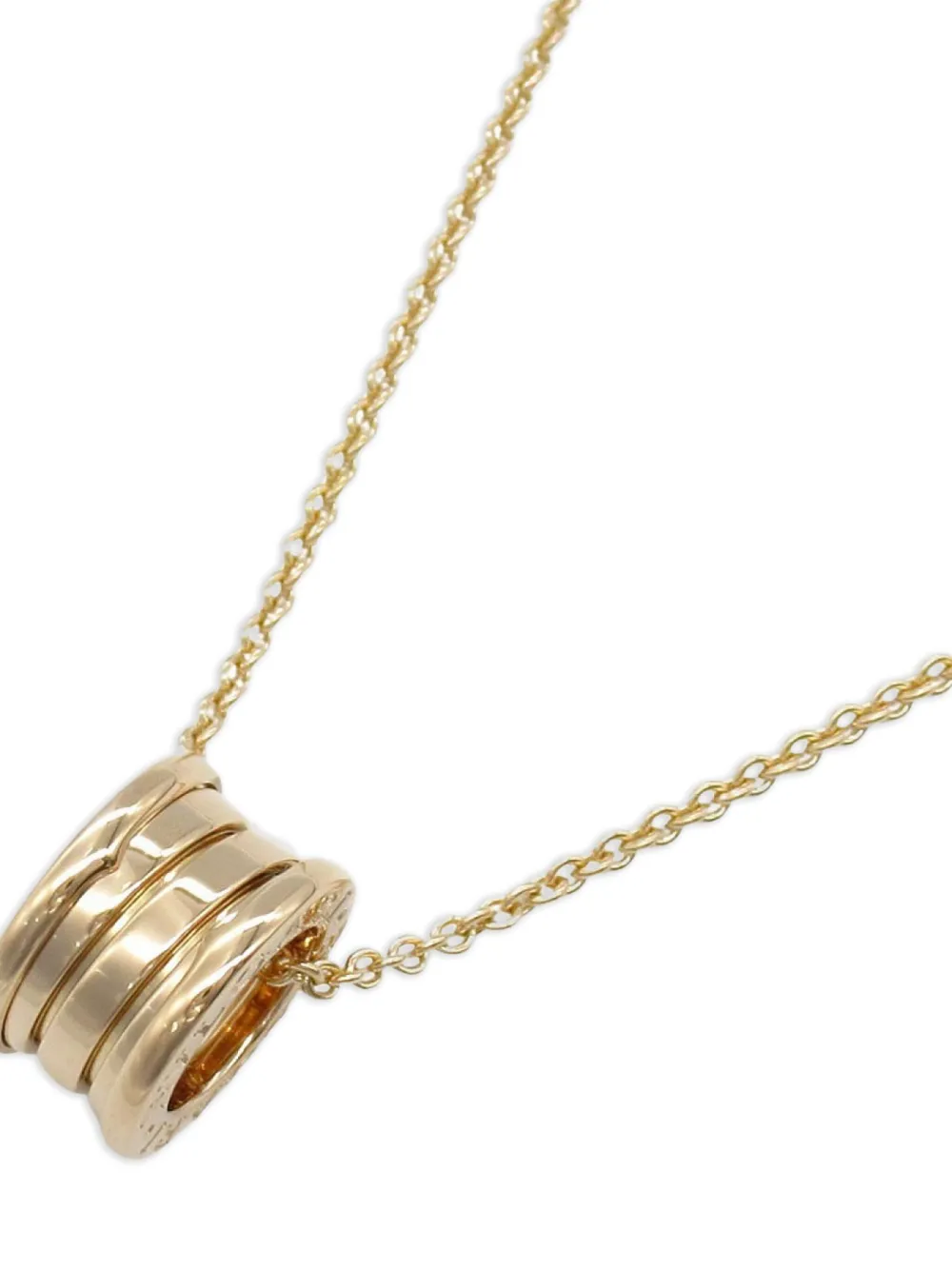 Bvlgari Pre-Owned 2010s 18K rose gold B-zero necklace | Women | Image 2