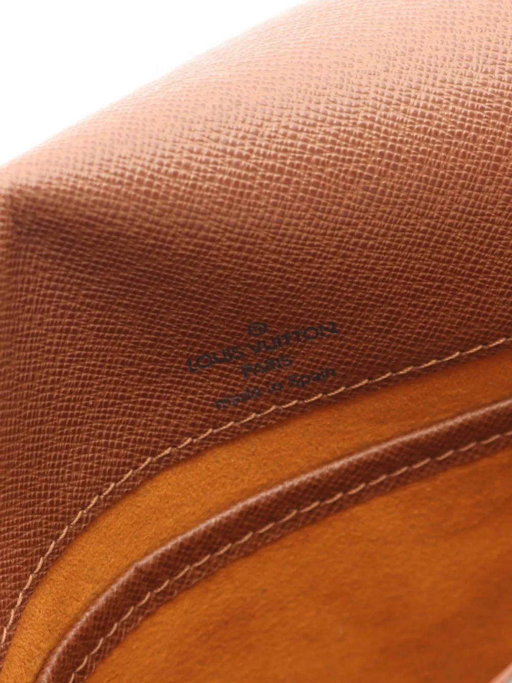 Pre-owned Louis Vuitton 2004 Musette Tango Shoulder Bag In Brown