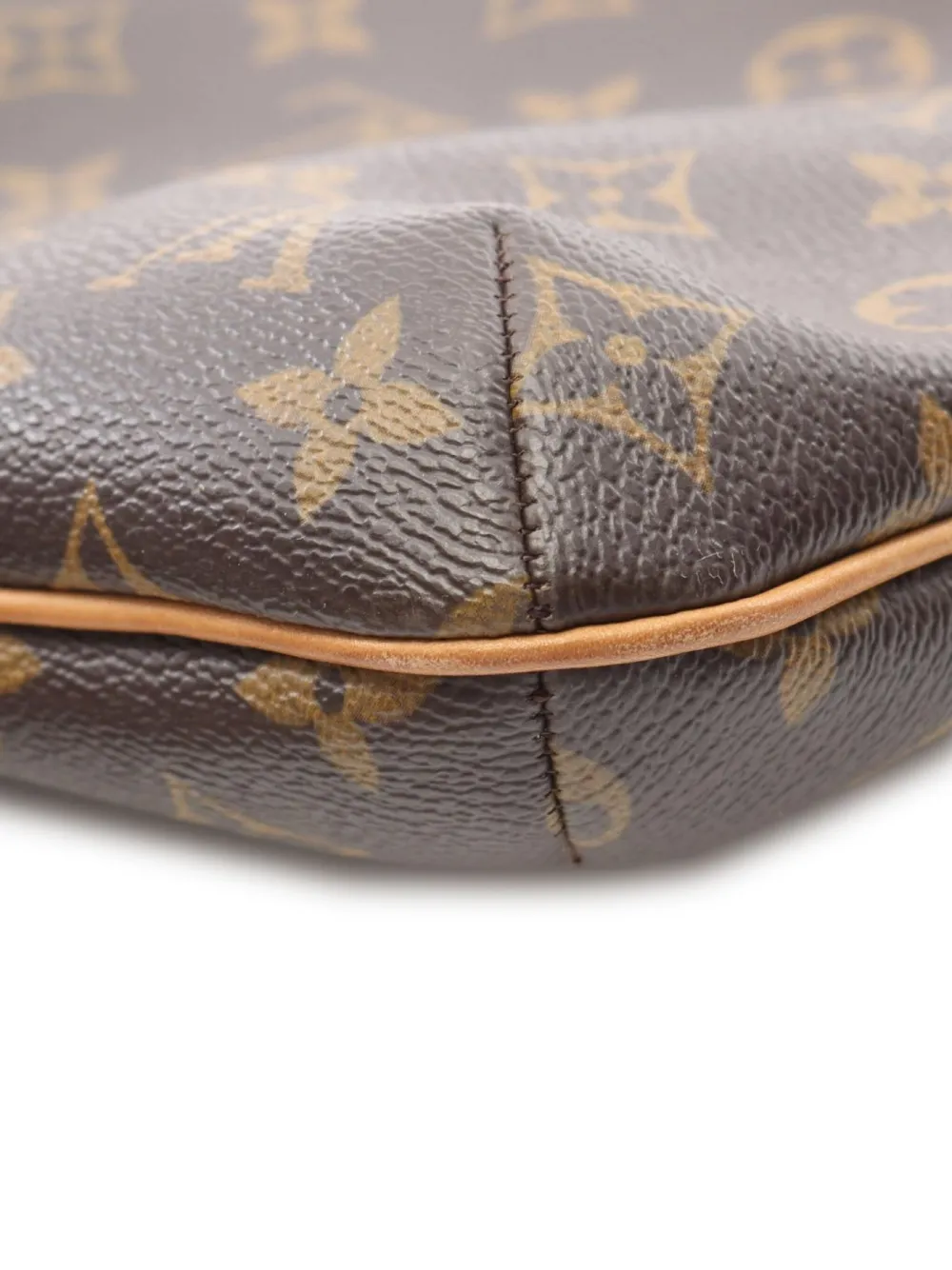 Pre-owned Louis Vuitton 2004 Musette Tango Shoulder Bag In Brown