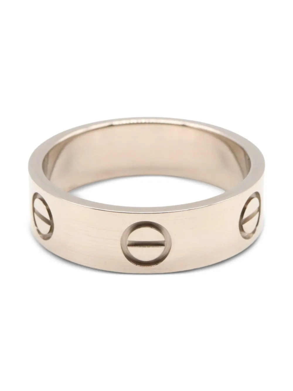 Cartier 2010s Love リング 18Kホワイトゴールド - ゴールドトーン Cartier 2010s Love リング 18Kホワイトゴールド - ゴールドトーン