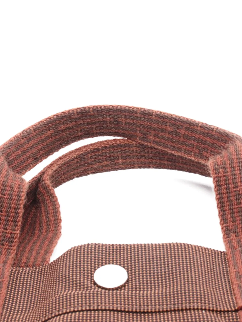 Pre-owned Hermes 2000s Yale Line Mm Tote Bag In Brown