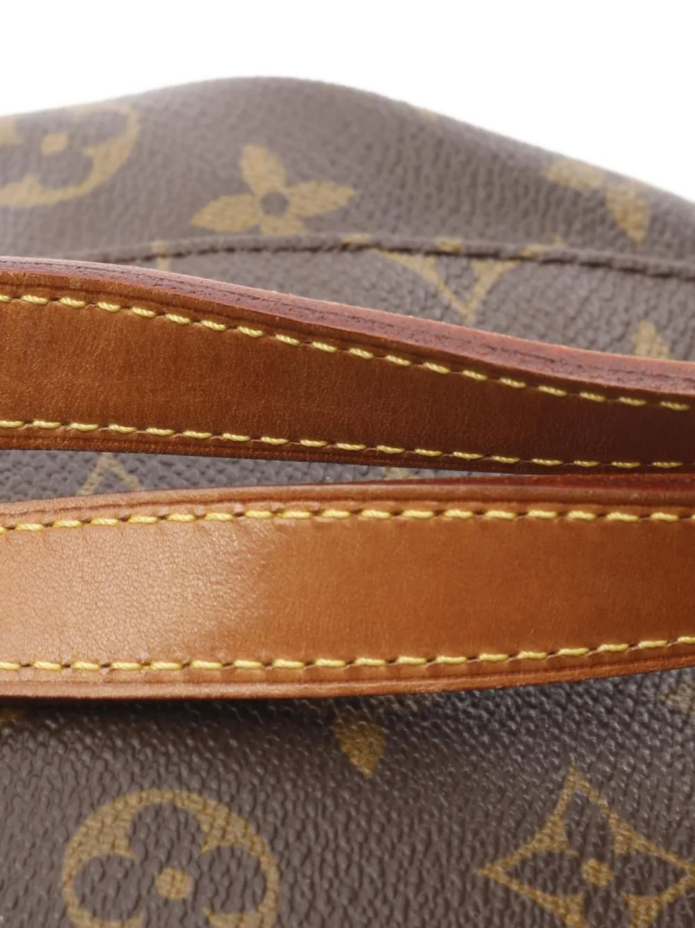 Pre-owned Louis Vuitton 2001 Montsouris Mm Backpack In Brown