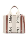 Chloé Pre-Owned 2010s small Woody handbag - Neutrals