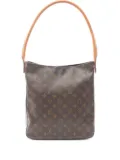 Louis Vuitton Pre-Owned 2000 Looping GM monogram-canvas tote bag - Brown