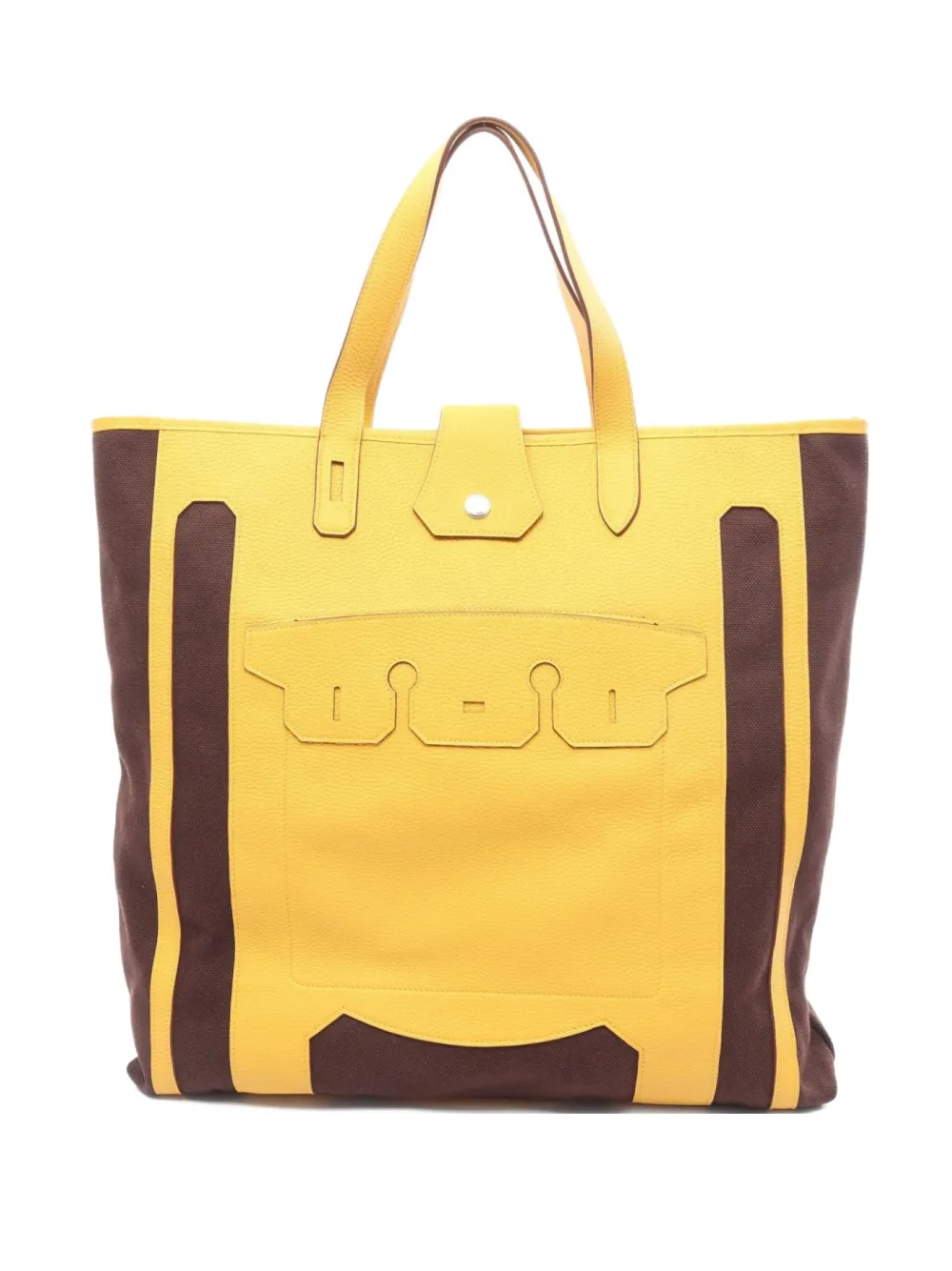 Hermès Pre-Owned 2010s Monsieur GM tote bag | Brown | Image 1