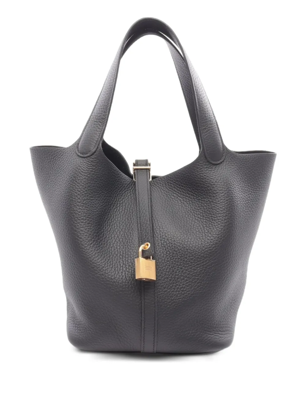 Hermès Pre-Owned 2025 Picotin MM leather handbag | Black | Image 1
