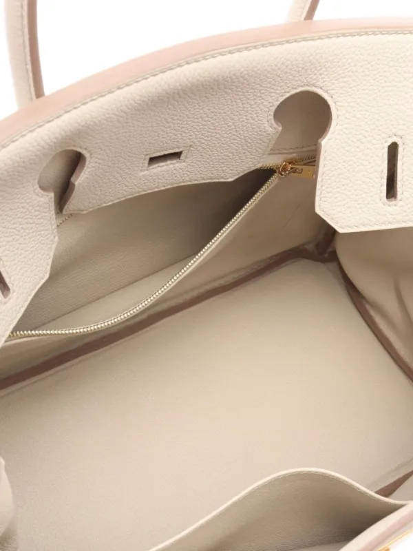 Hermès Pre-Owned Borsa a Mano Birkin 30 2024 Toni Neutri