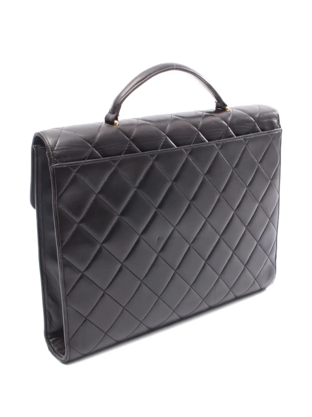CHANEL Pre-Owned 1996-1997 matelasse briefcase bag | Pre-Owned | Image 2