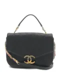 CHANEL Pre-Owned 2016-2017 matelasse chain shoulder bag - Black