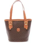 Céline Pre-Owned 2000s macadam bucket bag - Brown
