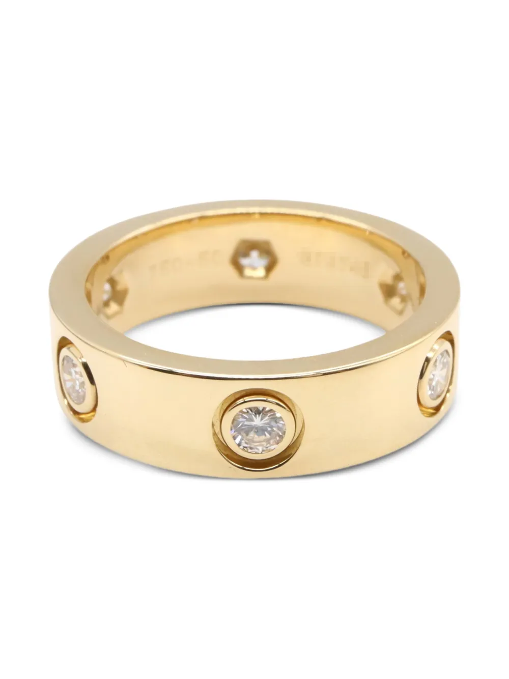 Cartier 2010s 18K yellow gold Love diamond ring - イエロー Cartier 2010s 18K yellow gold Love diamond ring - イエロー