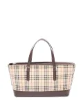 Burberry Pre-Owned 2000s Nova check-pattern top-handle tote bag - Neutrals