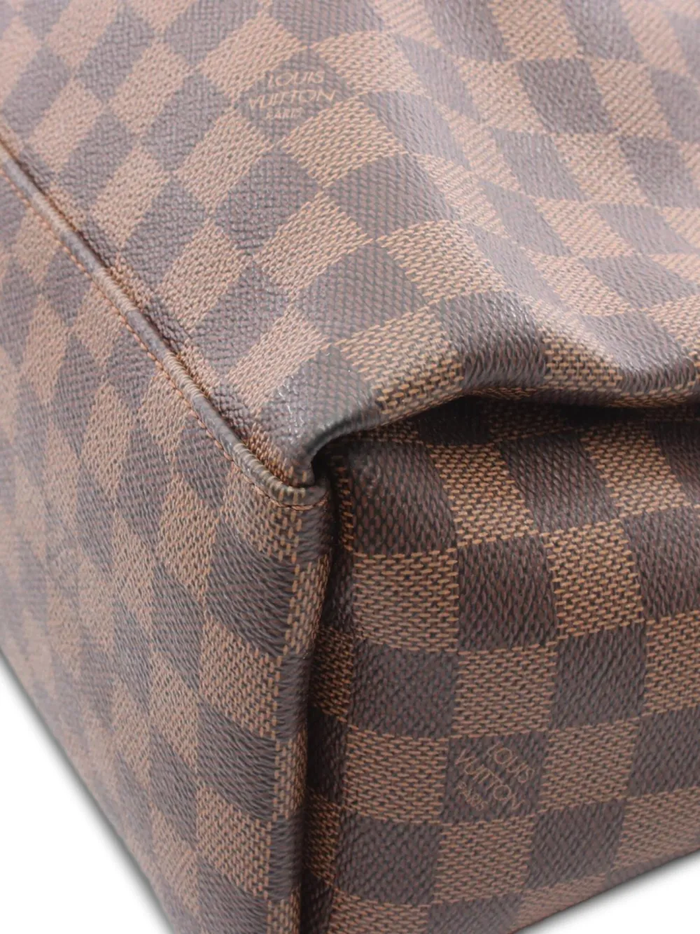 Pre-owned Louis Vuitton 2010s Odeon Mm Tote Bag In Brown