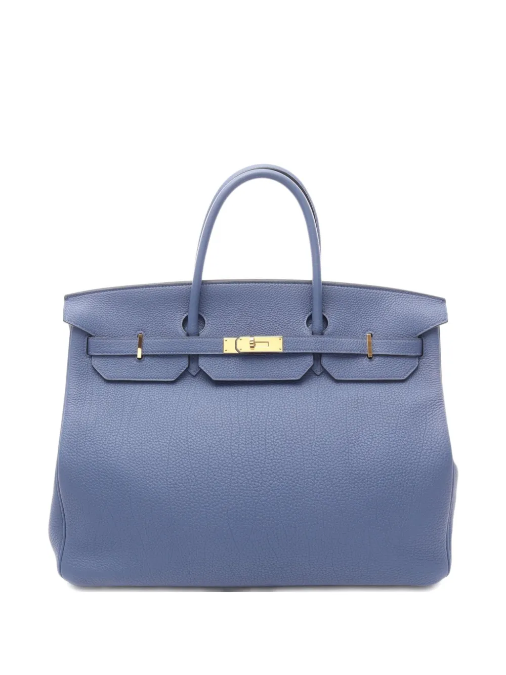 Hermès Pre-Owned 2018 Birkin 40 handbag | Blue | Image 1