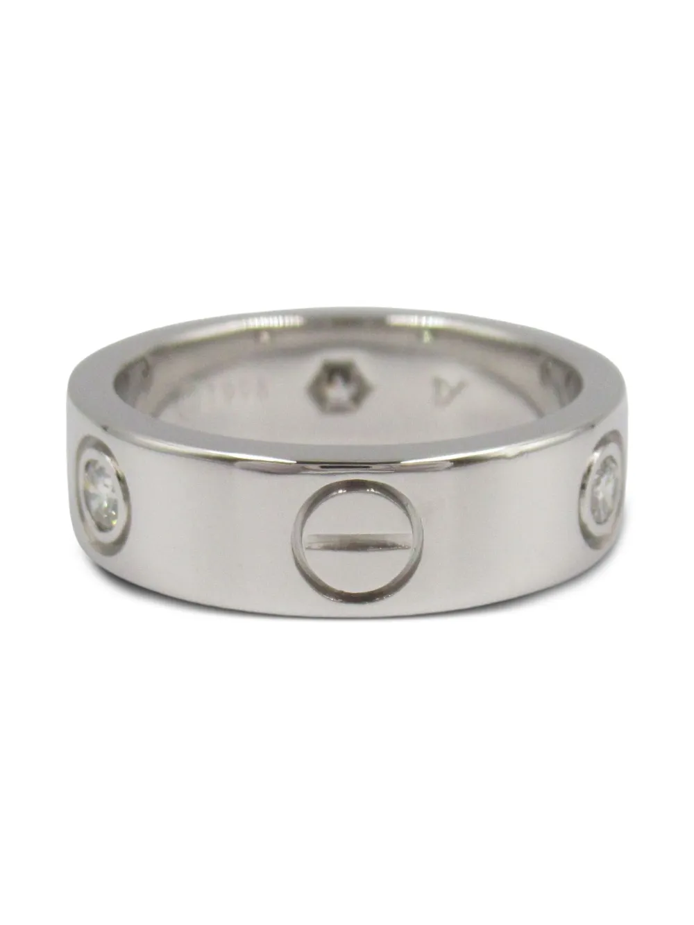 Cartier 2010s 18K white gold Love diamond ring | Image 2