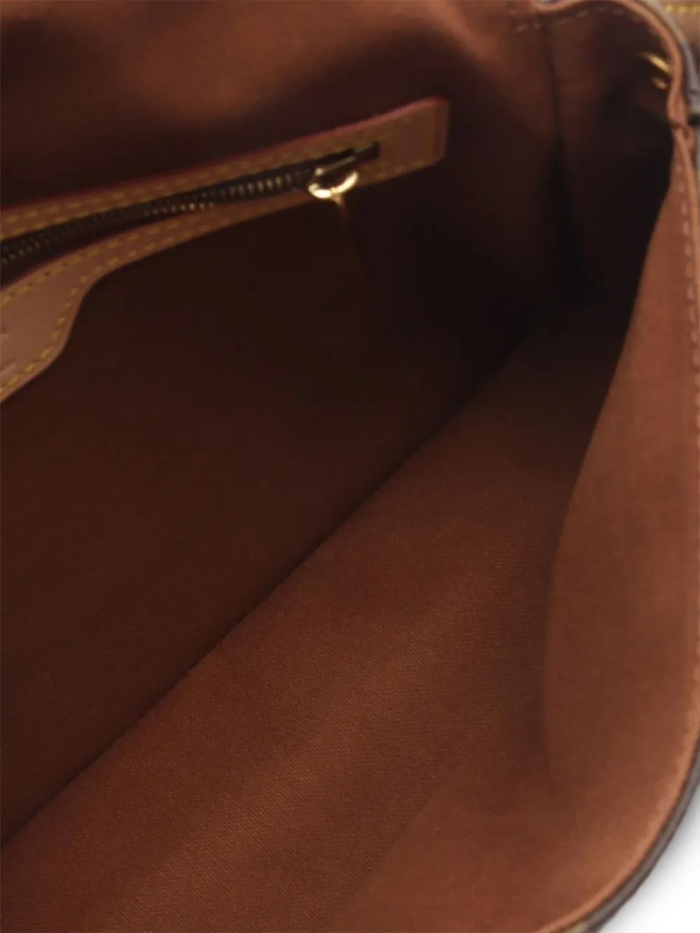 Pre-owned Louis Vuitton 2004 Mini Looping Handbag In Brown