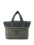 CHANEL Pre-Owned 2013-2014 Coco Coon MM tote bag - Green
